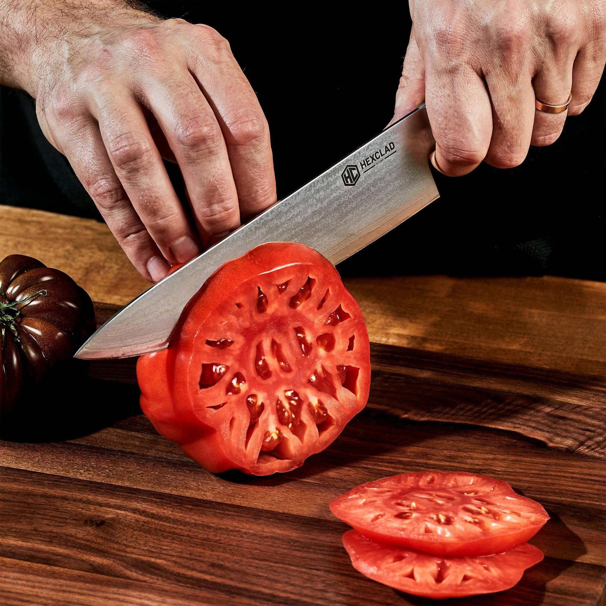 The Essential 6 pc Japanese Damascus Steel Knife Set - Image 4