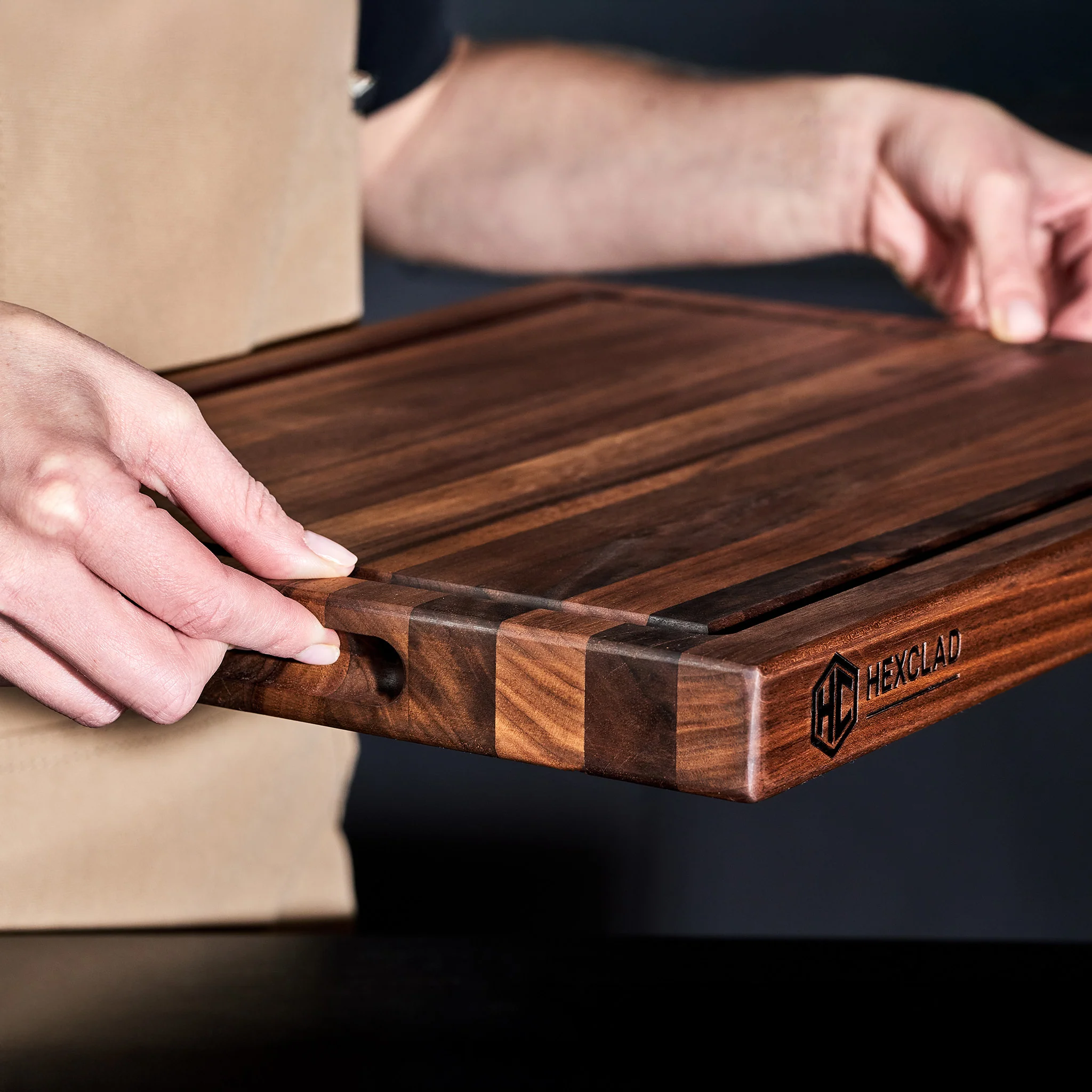 HexClad Walnut Cutting Board, Large - Image 8